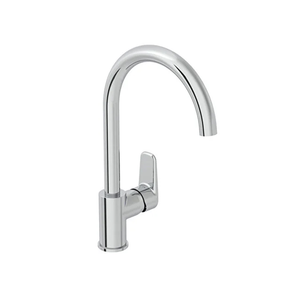 MITIGEUR EVIER FLOW ROUND COL DE CIGNE CHROME (SANS VIDAGE) A43407ENG VITRA